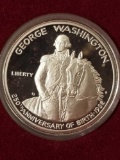 1982 George Washington Silver Half Dollar Proof In Case