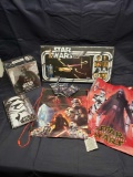Star Wars Deathstar game. Storybook Library. Journal books. Cards and bags