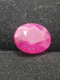 4.75 ct blood red ruby top AAA color natural earth mined gemstone