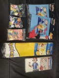 Pokemon set (wall decals, figures, phone charger pet)