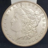 1887 Morgan silver dollar 90%