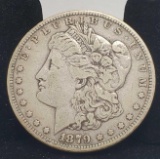 1879 Morgan silver dollar 90%