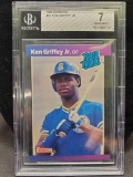 1989 Donruss #33 Ken Griffey jr Beckett 7 near mint