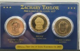 Zachary Taylor Presidential coin set