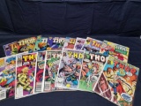 Vintage Marvel Thor Comic Books 15 Units