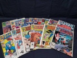 Vintage Marvel Captain America Comic Books 14 Units