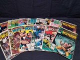 Vintage Marvel Wolverine Comic Books 14 Units
