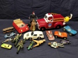 Box Full of Toys Cars M&M Star Wars