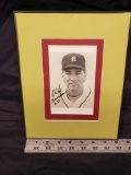 MLB Baseball Mike Henneman Detroit 87 to 95. Framed 8x10. Says signed Autograph.No COA