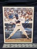 Dusty Baker Framed 8 x 10 Baseball photo. Says signed Autograph.No COA