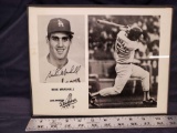 Mike Marshall Framed 8x10 Baseball photo. Says signed Autograph.No COA