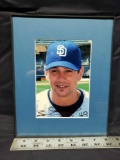 MLB SD Padtes Brian Sweeney. Says signed Autograph.No COA