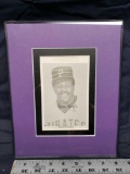 MLB Willie Stargell Baseball photo. Framed. Says signed Autograph.No COA