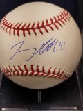 Jimmy Gobble Signed Baseball