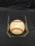 Signed Baseball Unknown Player