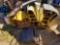Rolling Cart Full of Rubber Chocks