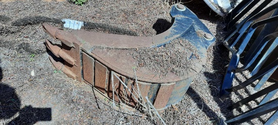 1 Foot Wide Bucket Attachment Excavator