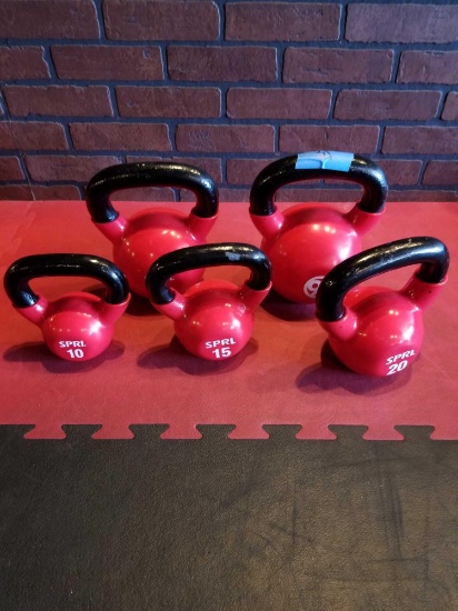 SPRL Kettle Bells weights 5 Units