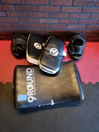 Kickboxing Mitts Hand Pads 4 Sets