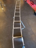 SPRI Rubber Roll out Footwork Ladder