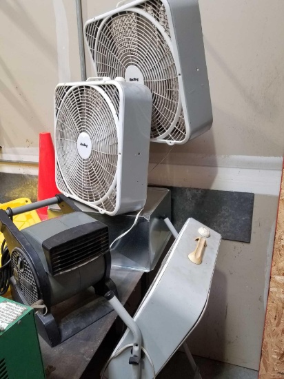 Lot of Box Fans 4 Units