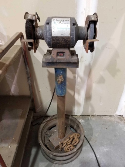 6 Inch Bench Grinder On Stand