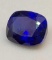 Blue Sapphire 8.05ct cushion cut Gemstone with GGL id card