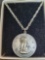 Concord minute man necklace 1776-1976