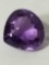 11.82 Ct Natural Violet Pear Cut Amethyst GGL Cert