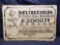 Old Metal Wanted Sign