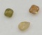 .42ct diamond lot stunning sea green natural mined stones lot of 3