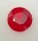 Natural red Ruby 6.78ct Round cut Gemstone