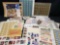 Mixed lot of stamps 1976 xmas seals. Letters of the mingled souls. Chicago world fair.