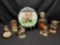 Collectable Boyd Bear resin figures. TeddyAngels, The Bradford Exchange. Carousel Daydreams, Swept