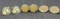 3 sets of cufflinks