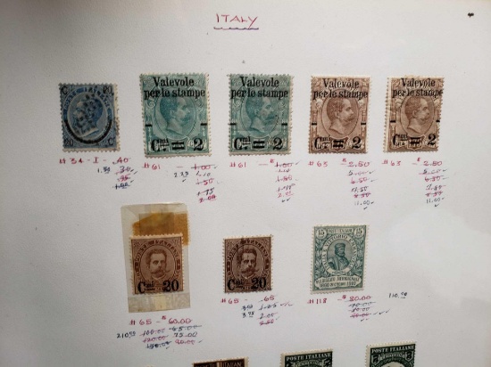 Rare Stamps of Somalia an Italy