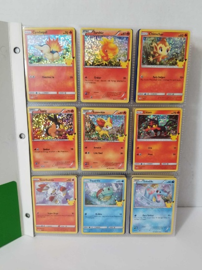 2021 Pokemon McDonalds Cards in Pages