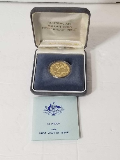 1984 Dollar Proof Royal Australian Mint in Box