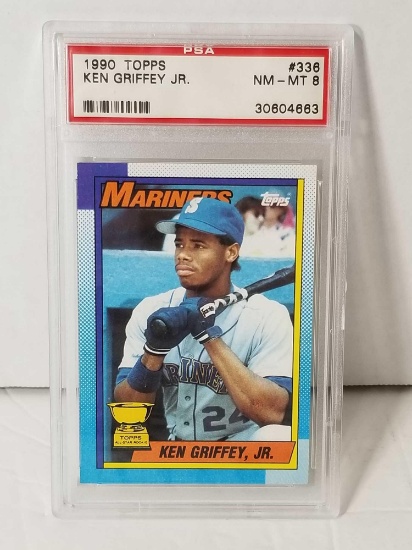 1990 Topps Ken Griffey Jr. PSA NM-MT 8