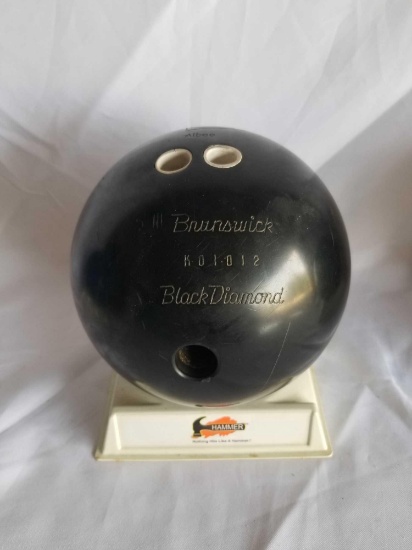 Brunswick Black Diamond Bowling Ball