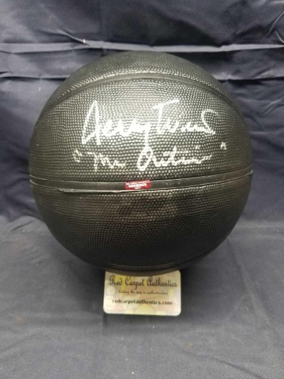 Jerry West Mr. Outside Signed Basketball COA