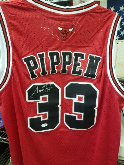 Scotty Pippen Signed Jersey COA