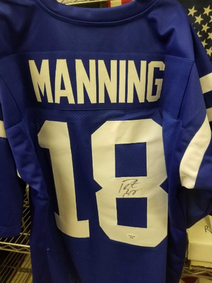Peyton Manning Signed Jersey COA