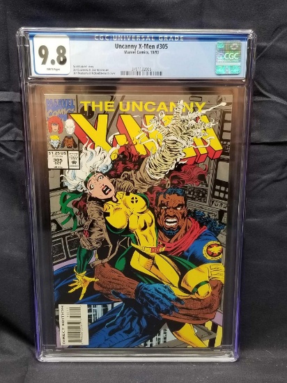 1993 Uncanny X Men #305 Marvel Graded 9.8