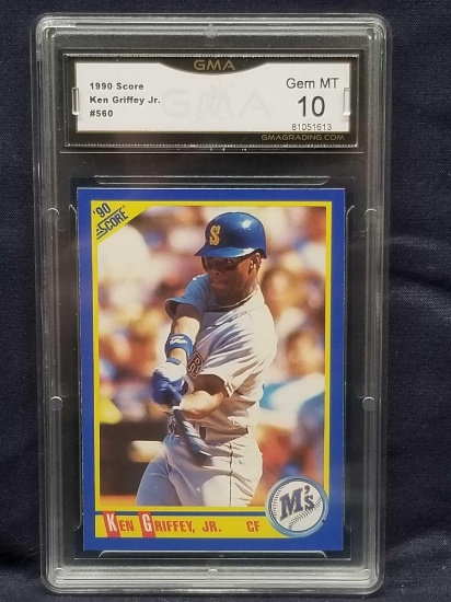 1990 Score Ken Griffey Jr. GMA Gem MT 10