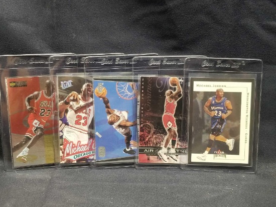 Michael Jordan Cards 5 Units