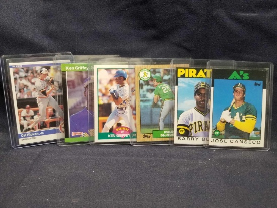 Great Baseball Cards 6 Units