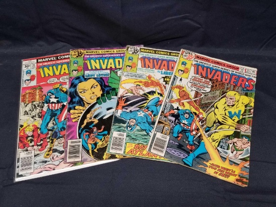 Vintage Marvel The Invaders 4 Units
