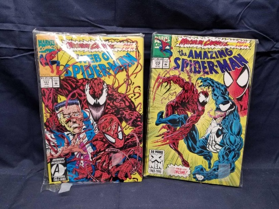 Marvel Spiderman Maximum Carnage Comics