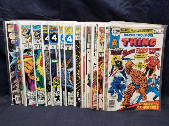 Vintage Marvel Fantastic Four Comic Books 23 Units
